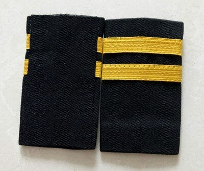 Super High Quality Pilot Epaulettes (1,2,3,4 - Gold & Silver Stripes) Online Hot Sale