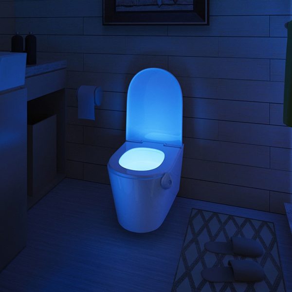 Super Cool LED Night Light for Toilet Seat (8 Different Colours) Supply