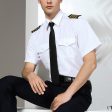 Super Quality Pilot Shirt + Epaullettes + Tie Sale