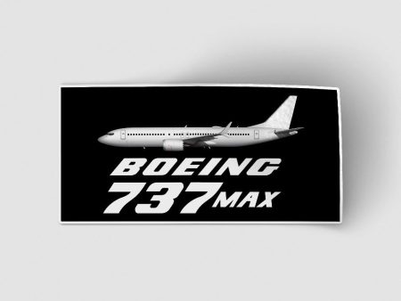 The Boeing 737Max Designed Stickers For Cheap