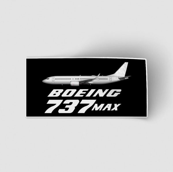 The Boeing 737Max Designed Stickers For Cheap