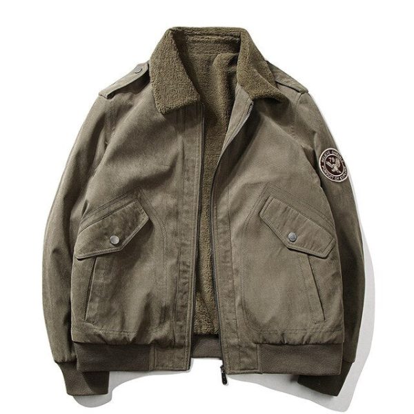 Super Soft Winter Style Pilot Bomber Jackets Online Hot Sale