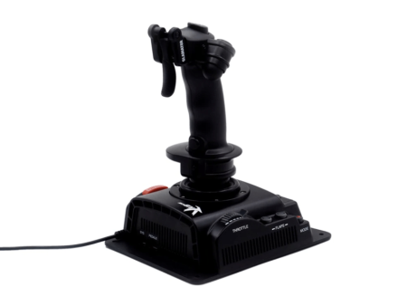 Super Fighter Jet Style Simulator Joystick with Built in Throttle Online Sale