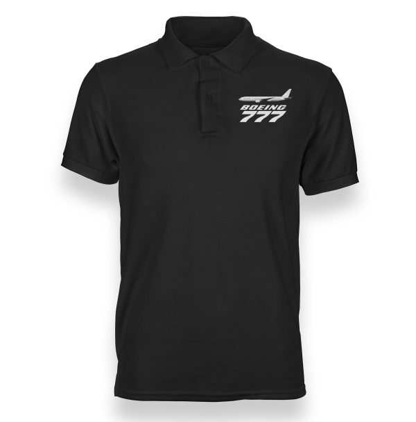 The Boeing 777 Designed Polo T-Shirts Hot on Sale