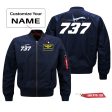 Super Boeing 737-800 Designed Pilot Jackets (Customizable) Online