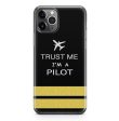 Trust Me I m a Pilot (Epaulette) Designed iPhone Cases Fashion