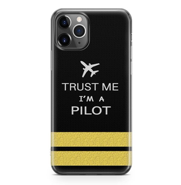 Trust Me I m a Pilot (Epaulette) Designed iPhone Cases Fashion