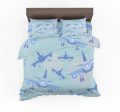 Super Funny Airplanes Designed Bedding Sets Cheap