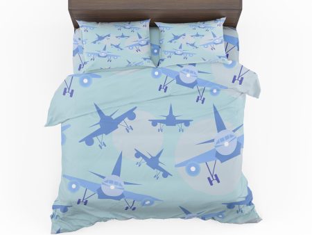 Super Funny Airplanes Designed Bedding Sets Cheap