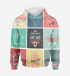 Super Travel Icons Printed 3D Hoodies Online