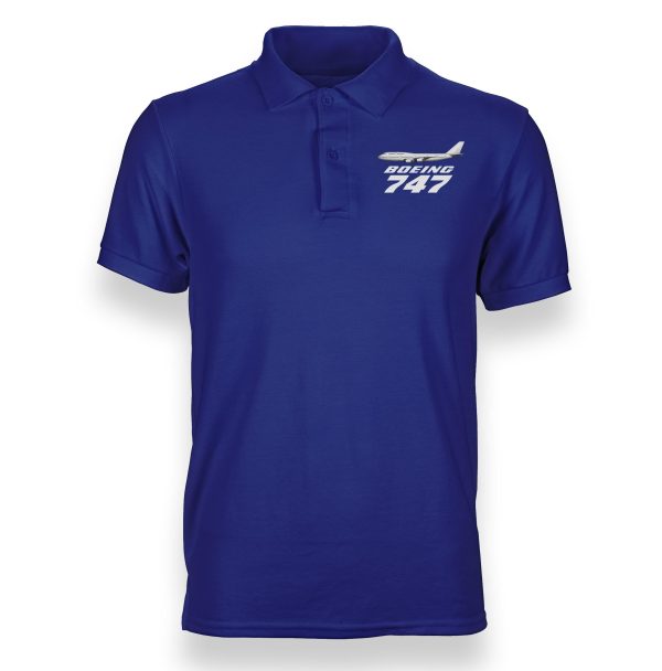 The Boeing 747 Designed Polo T-Shirts Online Sale