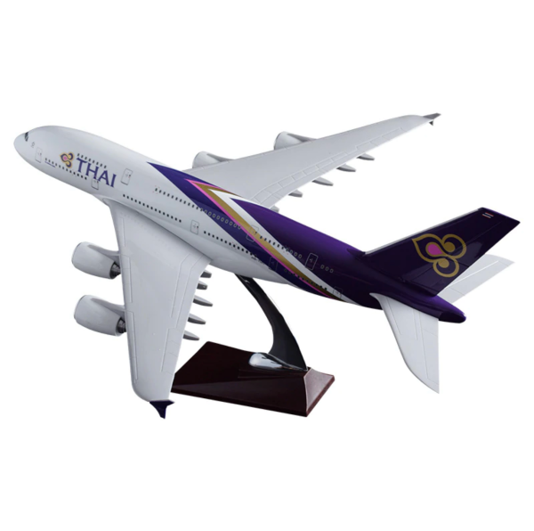 Thai Airways Airbus A380 Airplane Model (Handmade 45CM) Online Sale