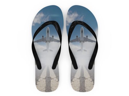 Taking Off Aircraft Designed Slippers (Flip Flops) Cheap