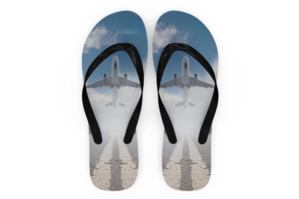 Taking Off Aircraft Designed Slippers (Flip Flops) Cheap