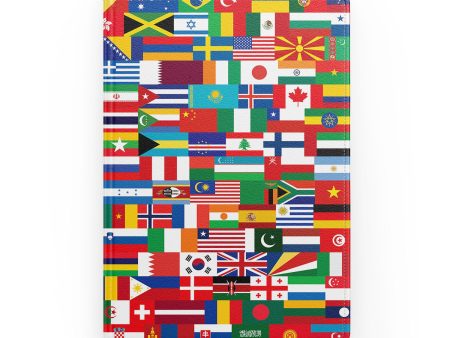 World Flags Designed Notebooks Discount