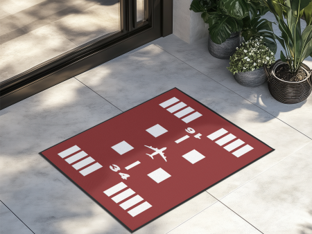 Special Runway (Red) Designed Door Mats Supply