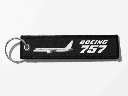 The Boeing 757 Designed Key Chains Sale