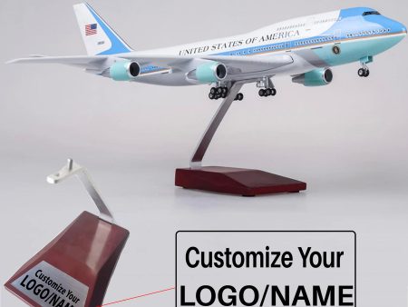 United States Air Force One Boeing 747 (Special Edition 47CM) Airplane Model Fashion