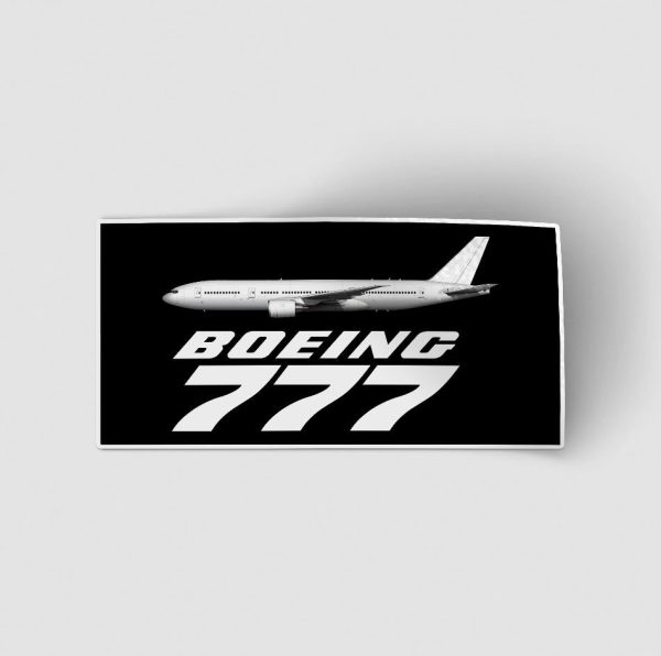 The Boeing 777 Designed Stickers Online Hot Sale