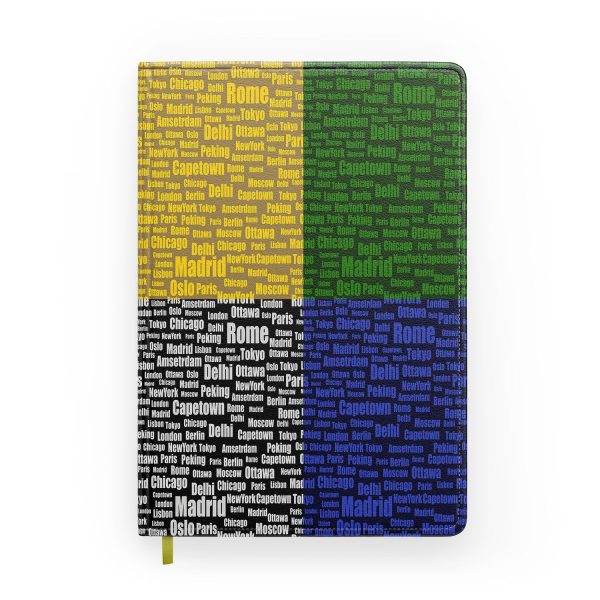 World City Names Designed Notebooks Online now