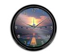 Super Boeing 747 Landing During Sunset Printed Wall Clocks Online