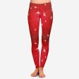 Travelling with Aircraft (Red) Designed Women Leggins Online now