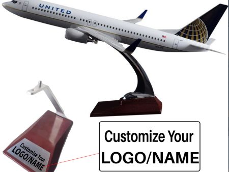 United Boeing 737-800 Airplane Model (Special Model 40CM) Online now