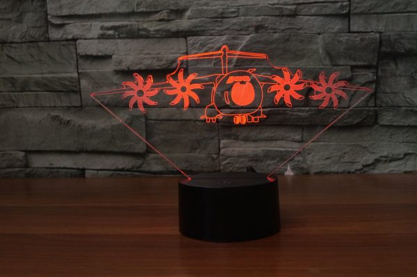 Very Detailed Airbus A400M Designed 3D Lamp For Discount