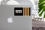 Born to Fly & Pilot Epaulettes (4 Lines) Designed Stickers Online Hot Sale