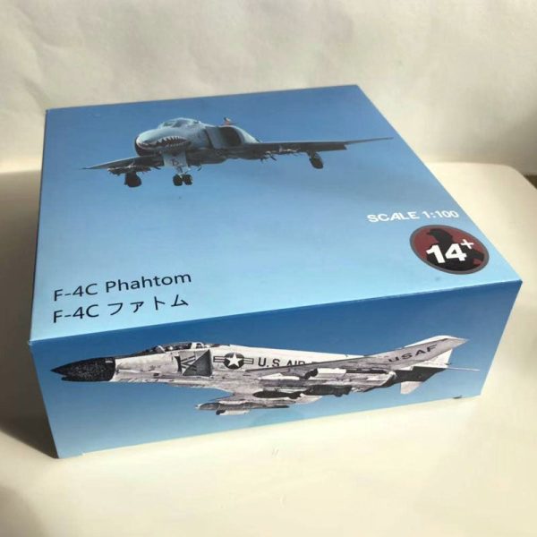 1 100 Scale F-4 Phantom II VF-84 Jolly Rogers Fighter Airplane Model Cheap