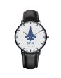 Sukhoi SU-30 Leather Strap Watches For Cheap