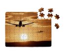 Two Aeroplanes During Sunset Printed Puzzles Sale