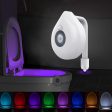 Super Cool LED Night Light for Toilet Seat (8 Different Colours) Supply