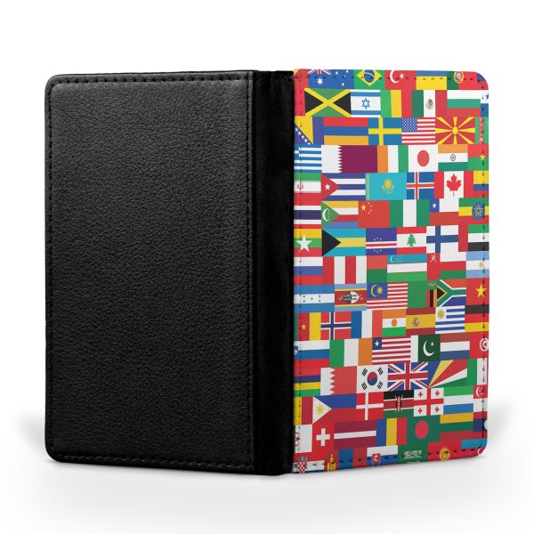 World Flags Designed Passport & Travel Cases Online now