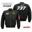 Super Boeing 737-800 Designed Pilot Jackets (Customizable) Online