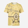 Super Vintage Propeller Printed 3D T-Shirts Online now