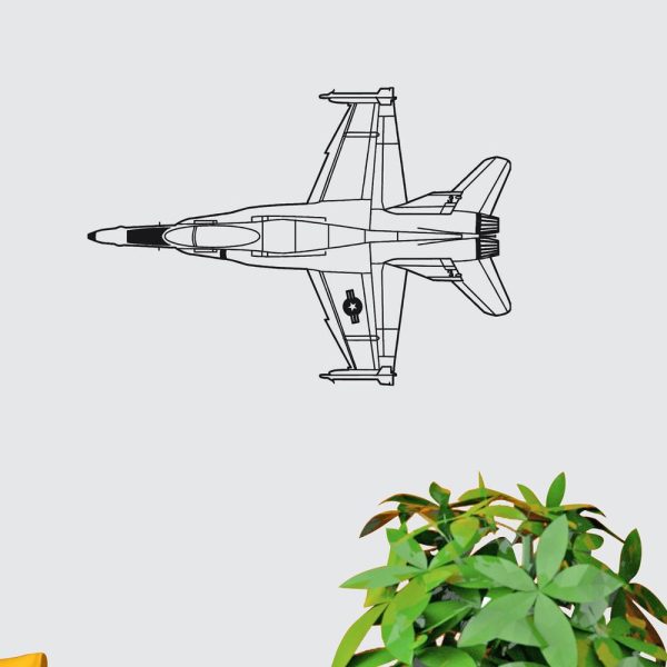 Very Detailed Superjet Designed Wall Sticker Online