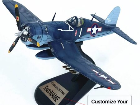 1 72  VF-17 F4U Tommy Blackburn Corsair Carrier-based Fighter-bomber Airplane Model on Sale