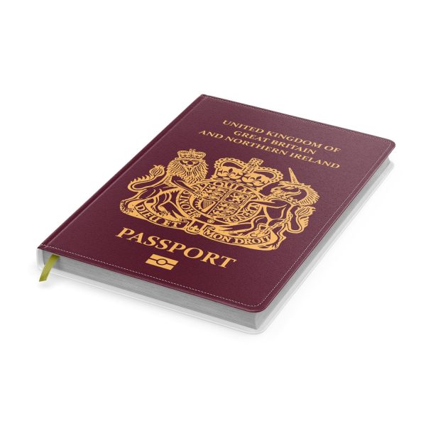 UK Passport Designed Notebooks Online Hot Sale