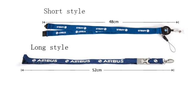 Super Quality Airbus Blue Lanyard & ID Holders Discount