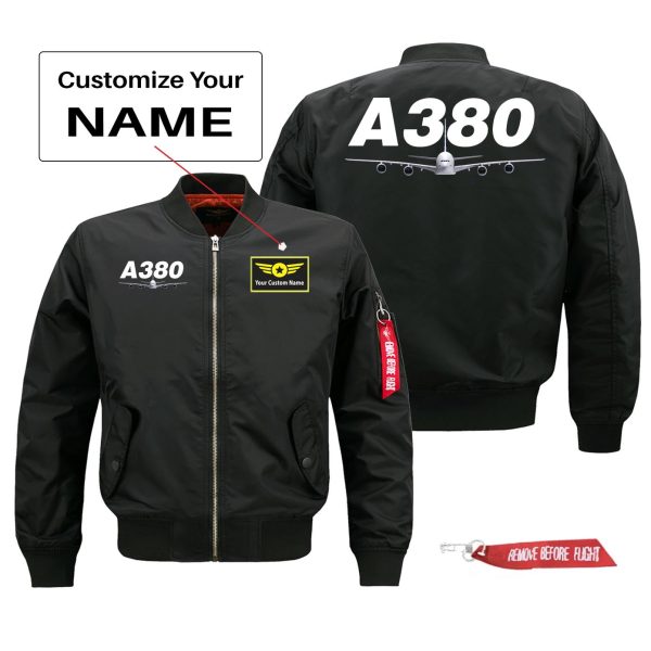 Super Airbus A380 Designed Pilot Jackets (Customizable) Fashion