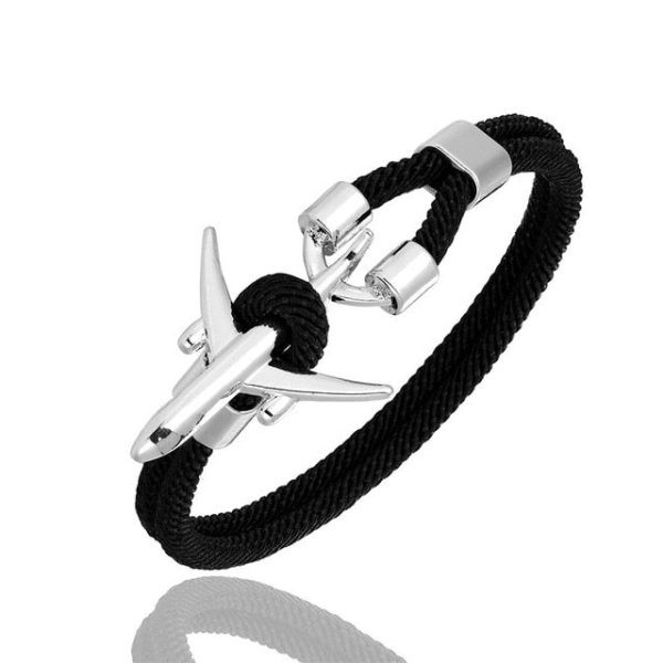 (Edition 2) Super Quality Stylish Airplane Shape Bracelets (Pure Colours) Online Hot Sale