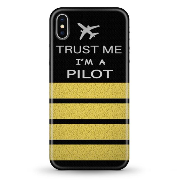 Trust Me I m a Pilot (Epaulette) Designed iPhone Cases Fashion