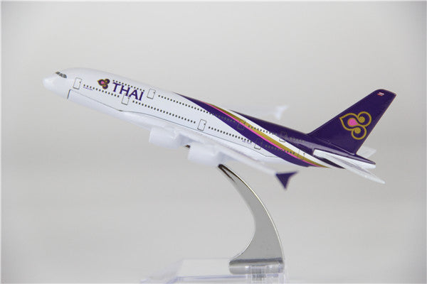 Thai Airways Airbus A380 Airplane Model (16CM) Sale