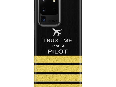 Trust Me I m a Pilot (Epaulette) Designed Samsung S & Note Cases Online Sale