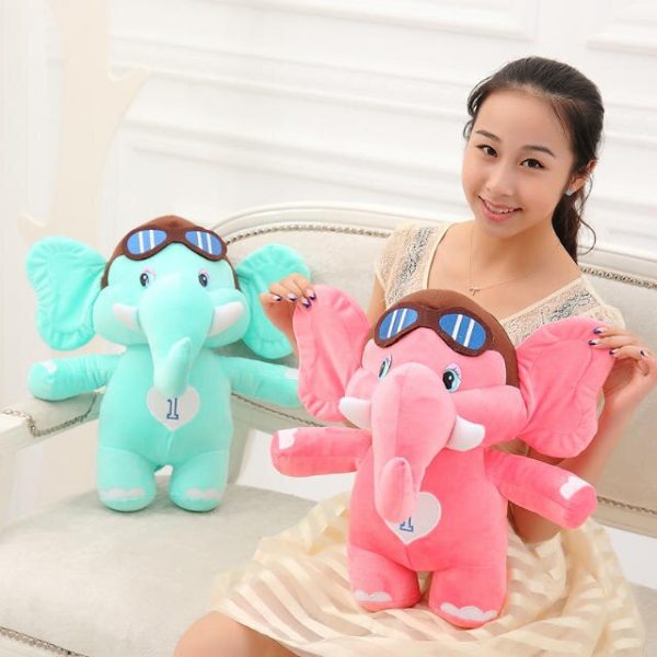 Super Cute Elephant Pilot Toys Supply