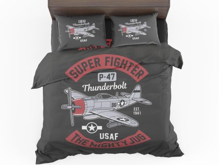 World War 2 Classics (P-47 Superbolt) Designed Bedding Sets Online now