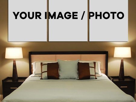 Your Custom Image   Photo Printed Canvas Posters (3 Pieces) Sale