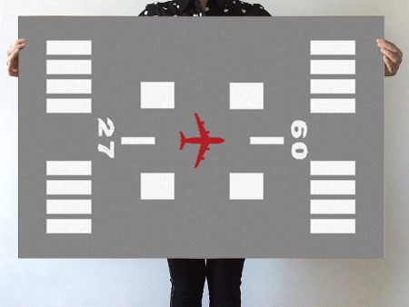 Special Runway (Gray) Designed Posters For Cheap