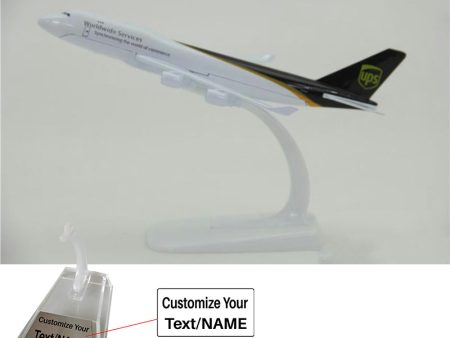 UPS Boeing 747 Airplane Model (16CM) Online Sale